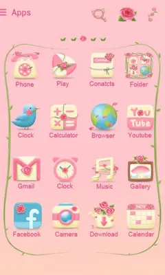 butterfly fairy GOLauncher EX Theme android App screenshot 3